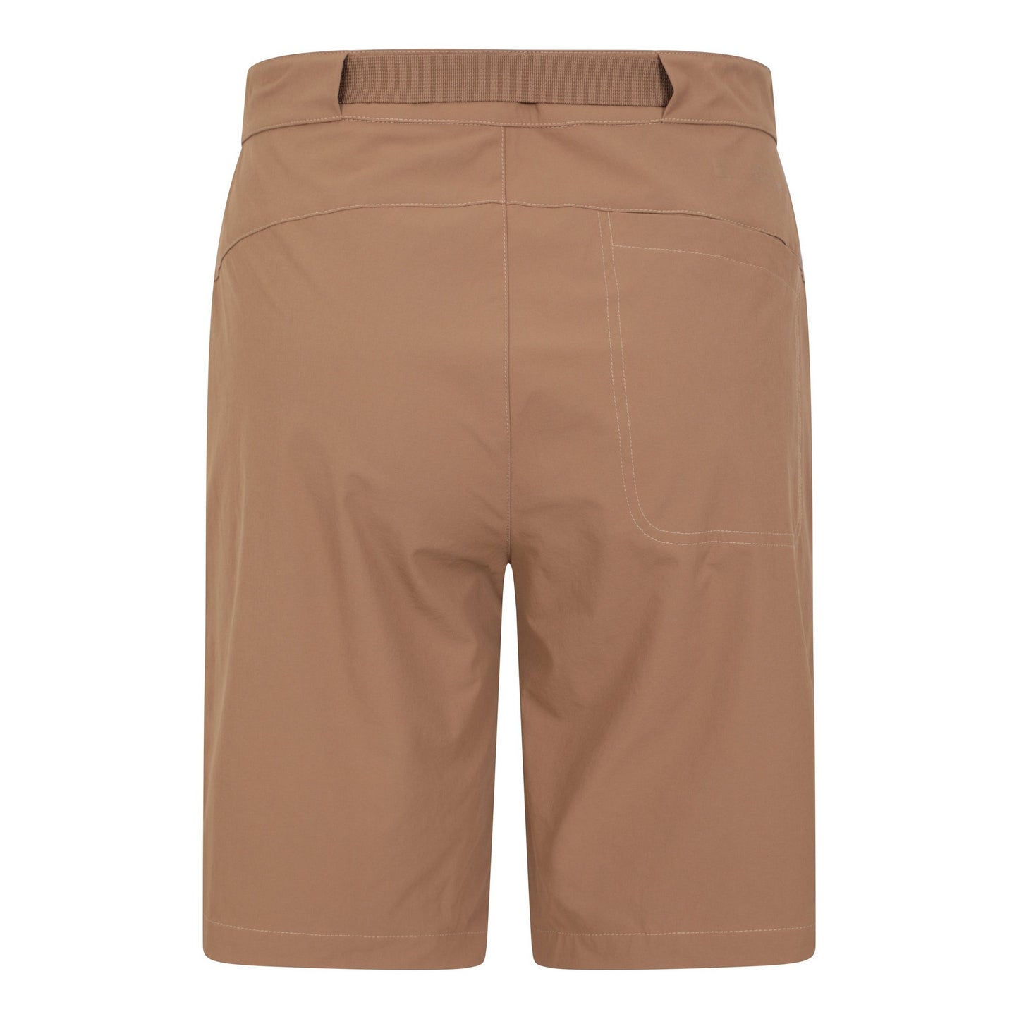 Dark Beige - Back - Mountain Warehouse Mens Grassland Belted Shorts