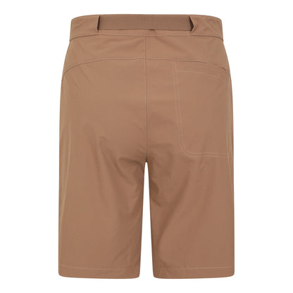 Dark Beige - Back - Mountain Warehouse Mens Grassland Belted Shorts