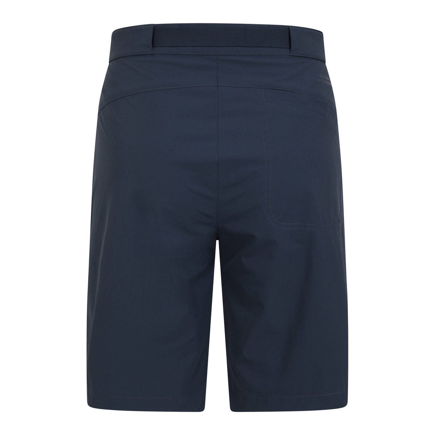 Navy - Back - Mountain Warehouse Mens Grassland Belted Shorts