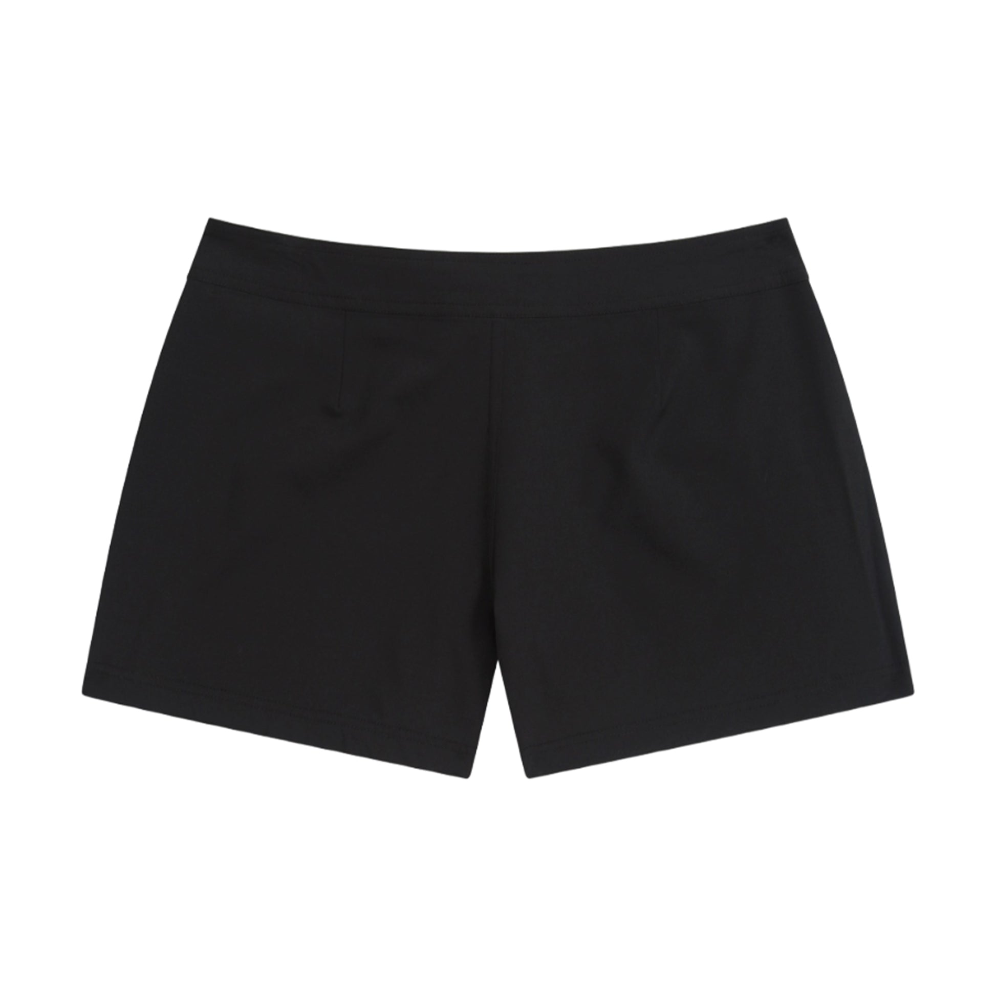 Jet Black - Back - Animal Womens-Ladies Aurora Swim Shorts