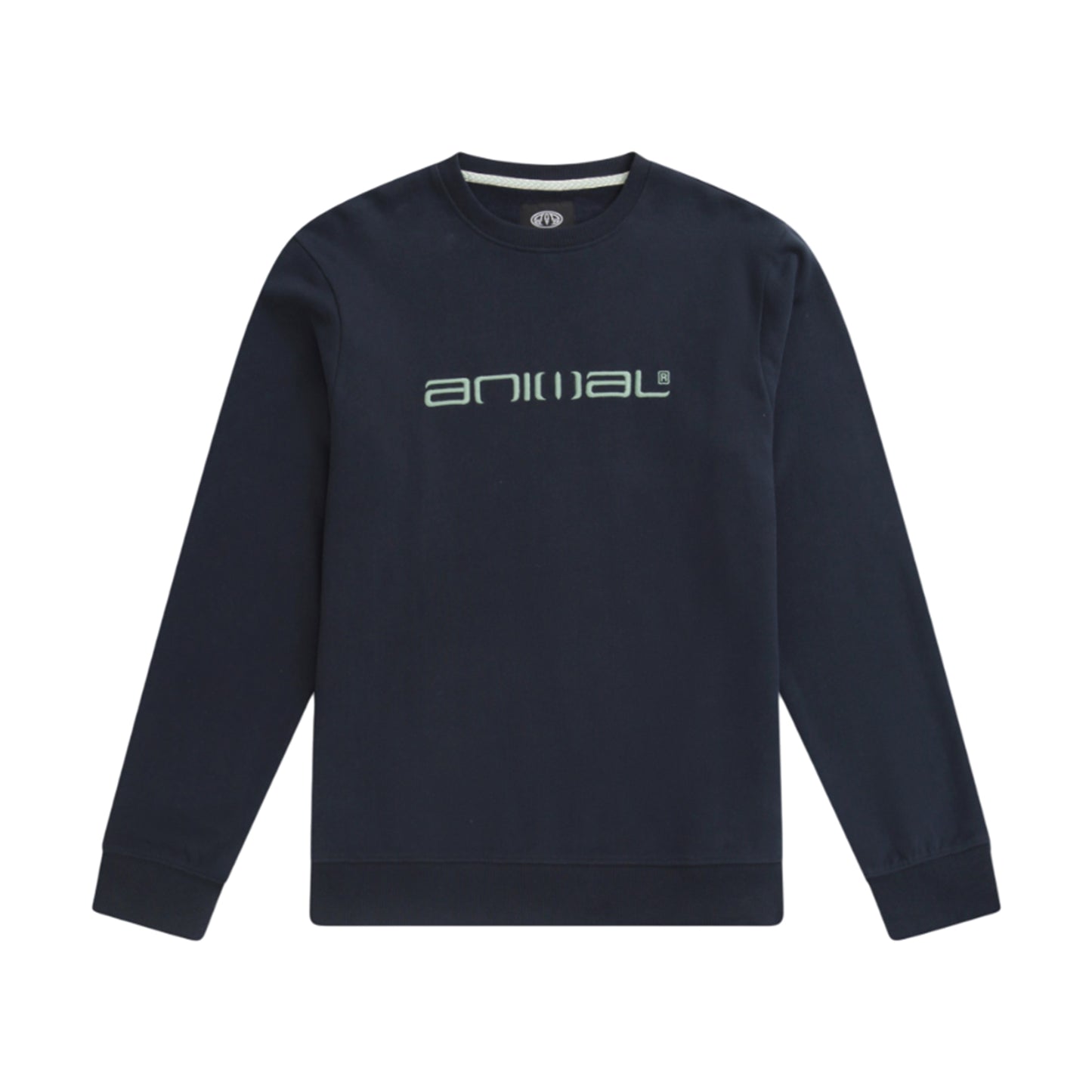 Navy - Front - Animal Mens Driver Organic Sweatshirt
