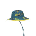 Petrol - Side - Mountain Warehouse Childrens-Kids Printed Water Resistant Sun Hat