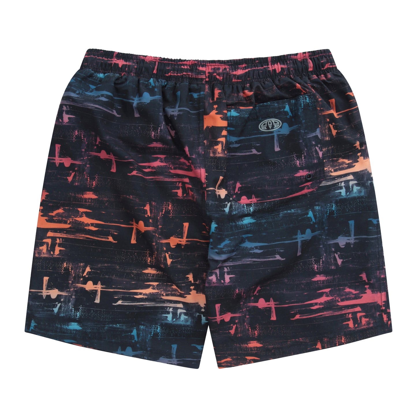 Mixed - Back - Animal Mens Deep Dive Printed Boardshorts