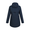 Navy - Back - Mountain Warehouse Womens-Ladies Solstice Extreme 2.5 Layer Waterproof Jacket