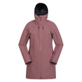Pink - Front - Mountain Warehouse Womens-Ladies Solstice Extreme 2.5 Layer Waterproof Jacket