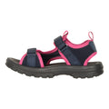 Navy - Side - Mountain Warehouse Childrens-Kids Seacoast Sandals