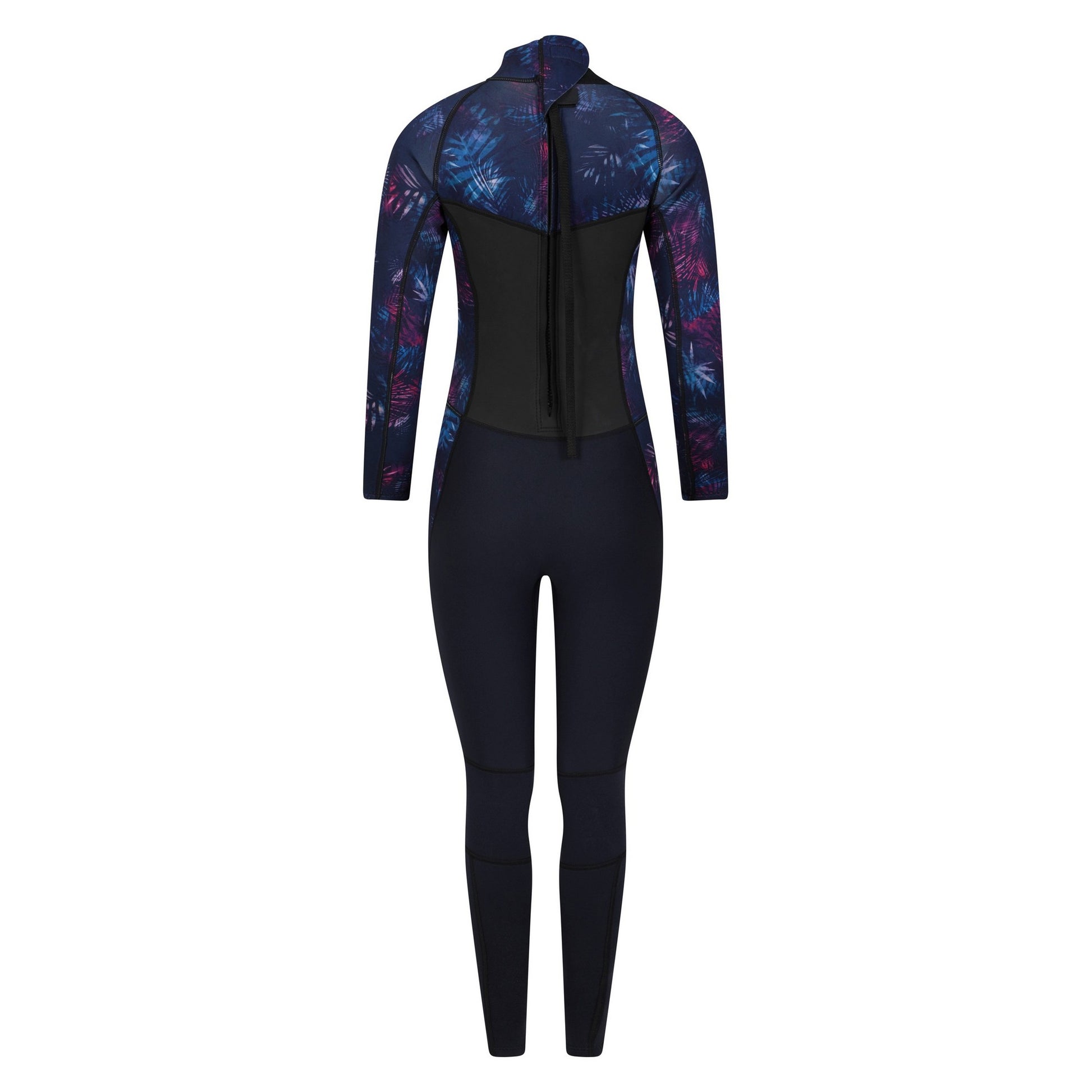 Navy - Back - Mountain Warehouse Womens-Ladies Atlantis Long-Sleeved Full Wetsuit