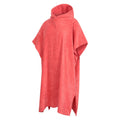 Pink - Side - Mountain Warehouse Womens-Ladies Driftwood Hooded Towel