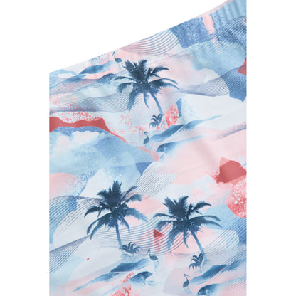 Pale Blue - Side - Animal Womens-Ladies Atlantic Surf Skirt