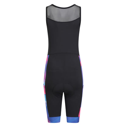 Black - Back - Mountain Warehouse Womens-Ladies Chase Cycling Bib Shorts