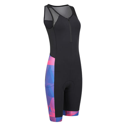Black - Lifestyle - Mountain Warehouse Womens-Ladies Chase Cycling Bib Shorts