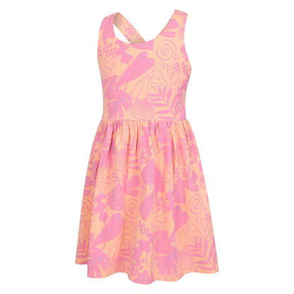 Orange - Side - Mountain Warehouse Girls Lana Organic Dress