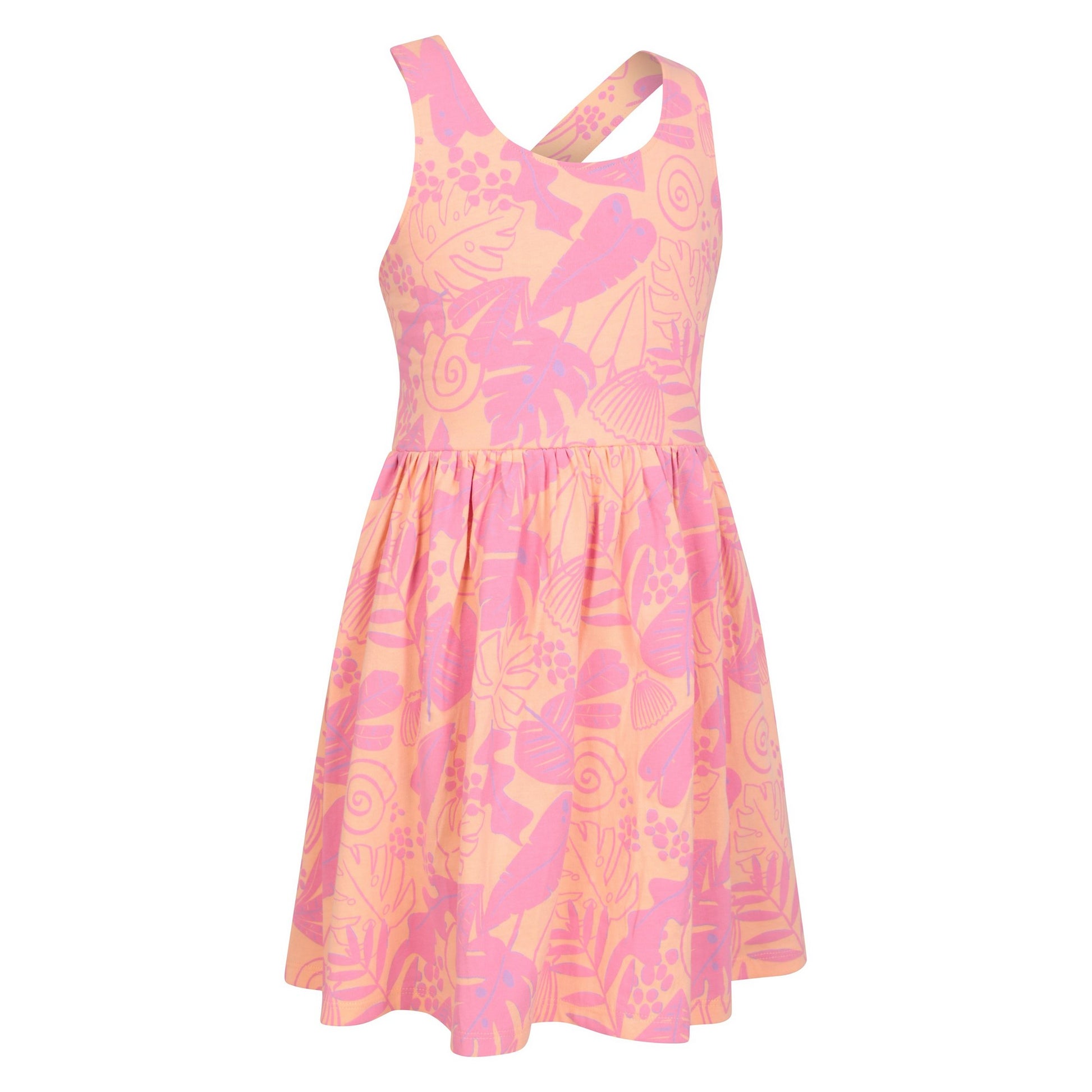 Orange - Lifestyle - Mountain Warehouse Girls Lana Organic Dress