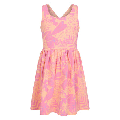 Orange - Front - Mountain Warehouse Girls Lana Organic Dress