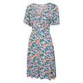 Dark Teal - Side - Mountain Warehouse Womens-Ladies Como Floral Dress
