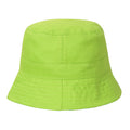 Bright Green - Back - Mountain Warehouse Childrens-Kids Abstract Reversible Bucket Hat