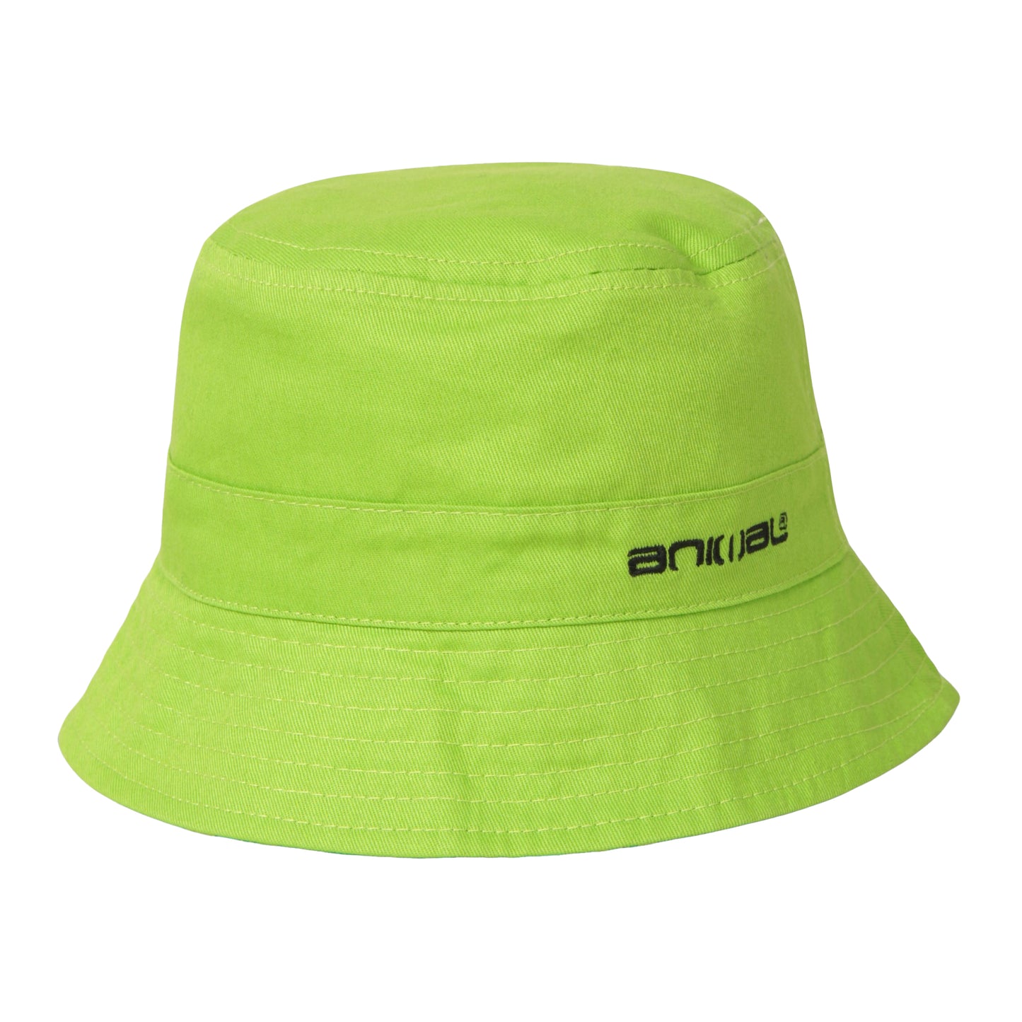 Bright Green - Front - Mountain Warehouse Childrens-Kids Abstract Reversible Bucket Hat