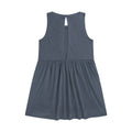 Navy - Back - Animal Womens-Ladies Jersey Organic Beach Dress