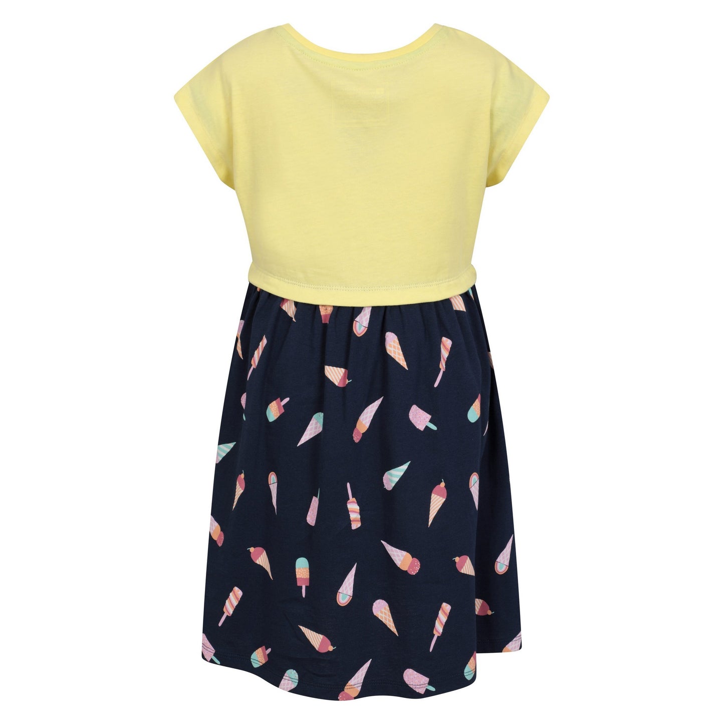 Mustard - Back - Mountain Warehouse Girls Poppy Ice Cream Dress