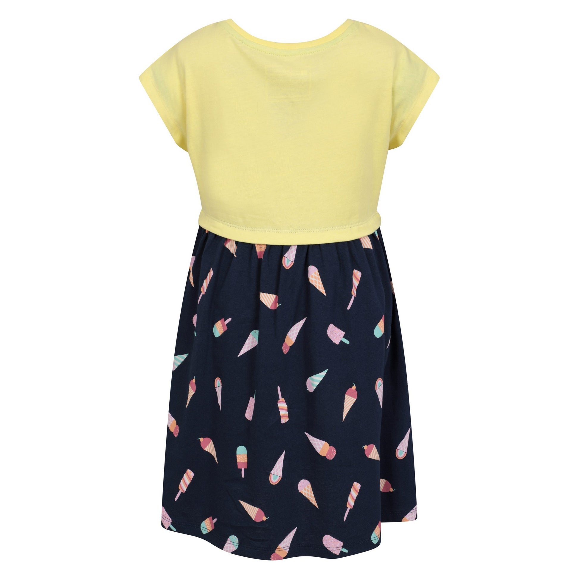 Mustard - Back - Mountain Warehouse Girls Poppy Ice Cream Dress