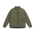 Green - Front - Animal Womens-Ladies Dune Quilted Padded Jacket