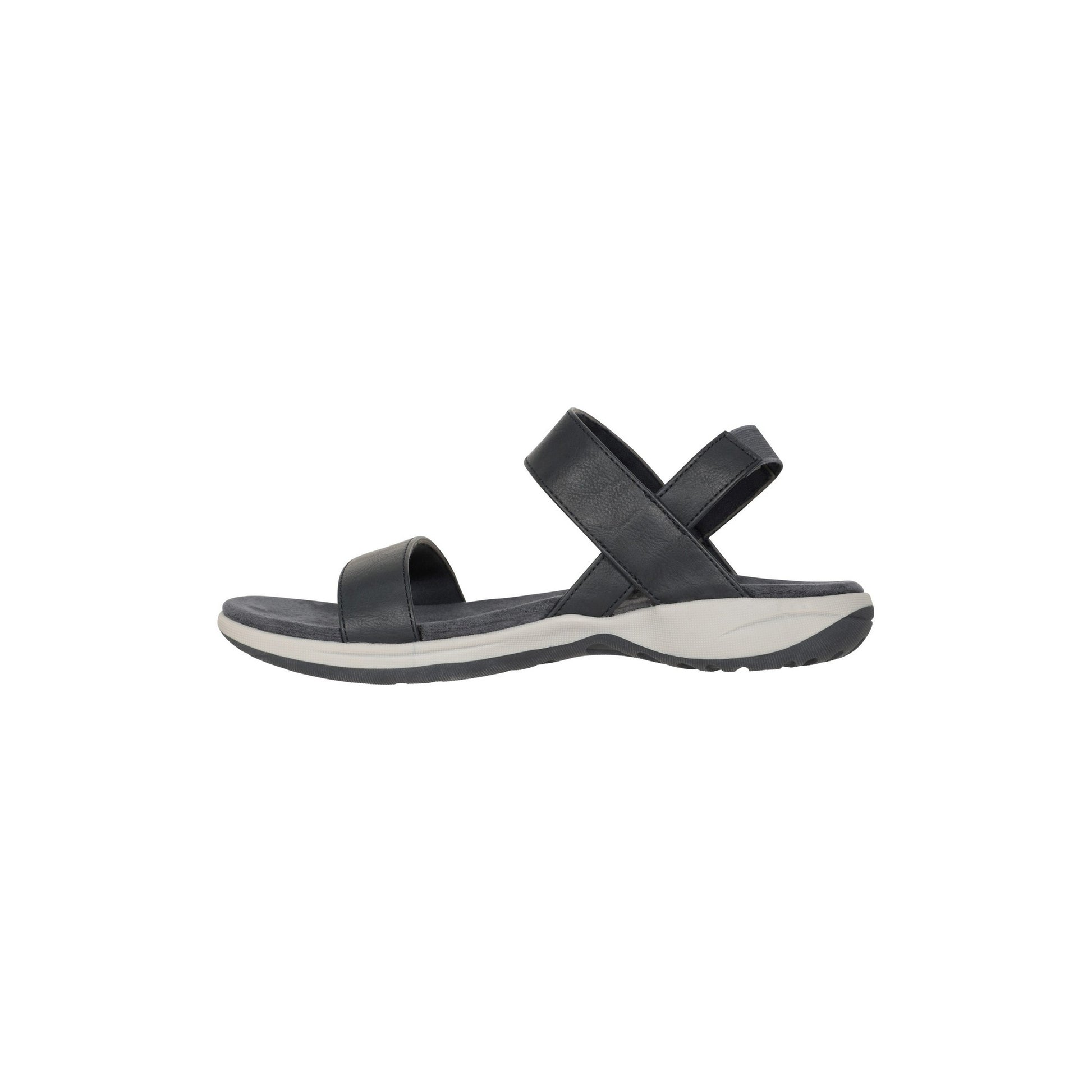 Navy - Pack Shot - Mountain Warehouse Womens-Ladies Breeze Backstrap Sandals