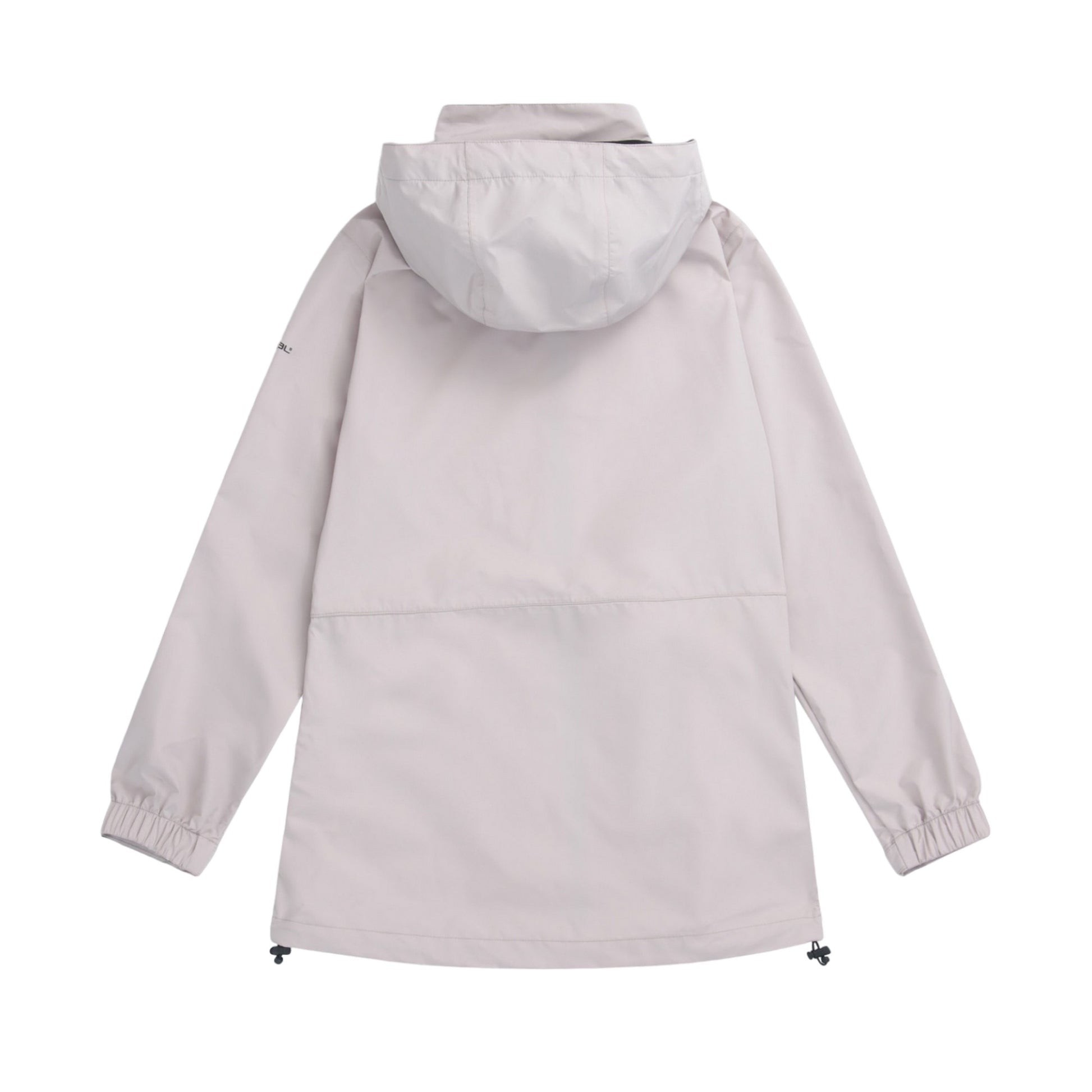 Light Beige - Back - Animal Womens-Ladies Pace Packable Waterproof Jacket