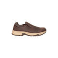 Dark Brown - Lifestyle - Mountain Warehouse Mens Rydal Leather Ortholite Shoes