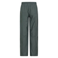 Black - Close up - Mountain Warehouse Womens-Ladies Downpour Waterproof Trousers