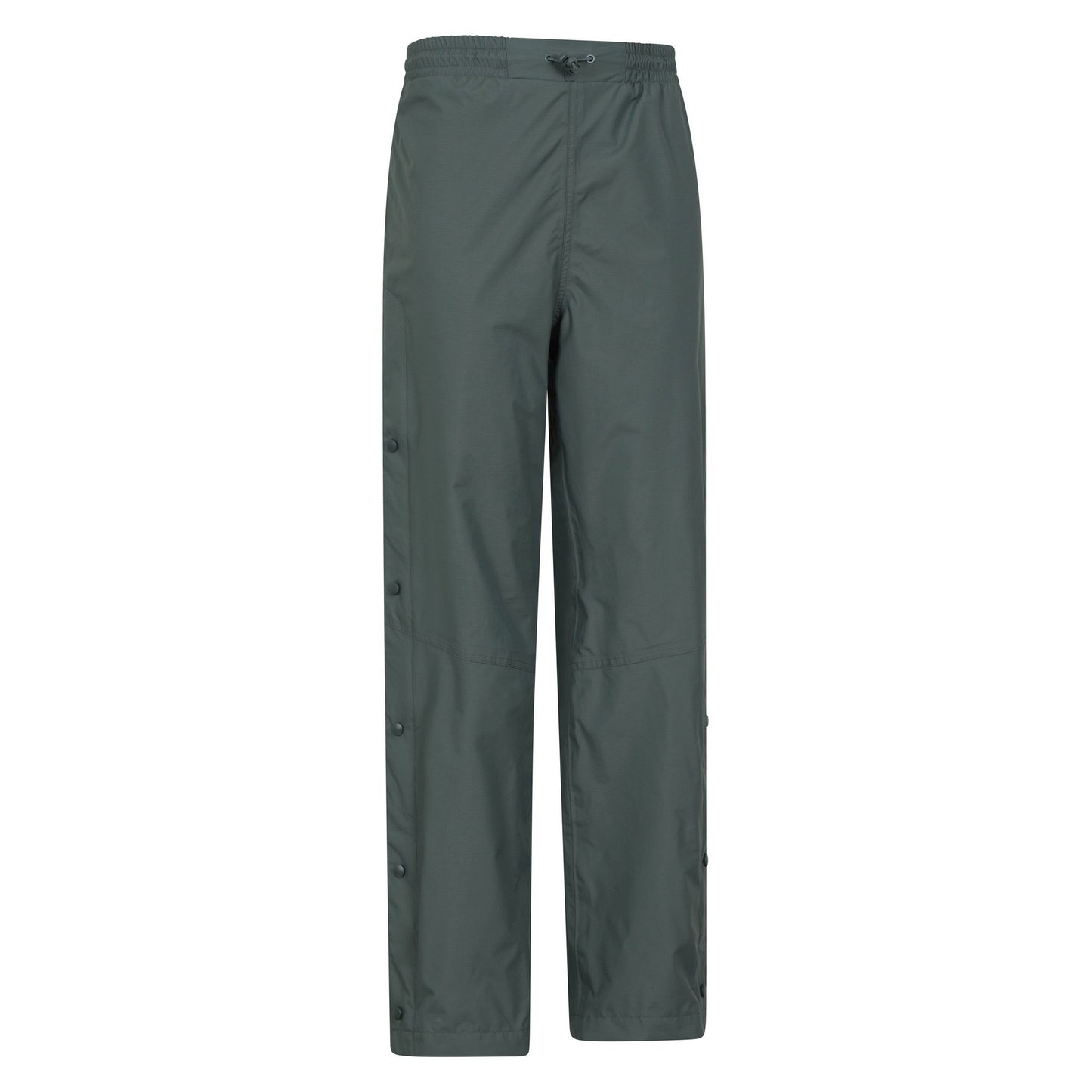 Dark Khaki - Side - Mountain Warehouse Womens-Ladies Downpour Waterproof Trousers
