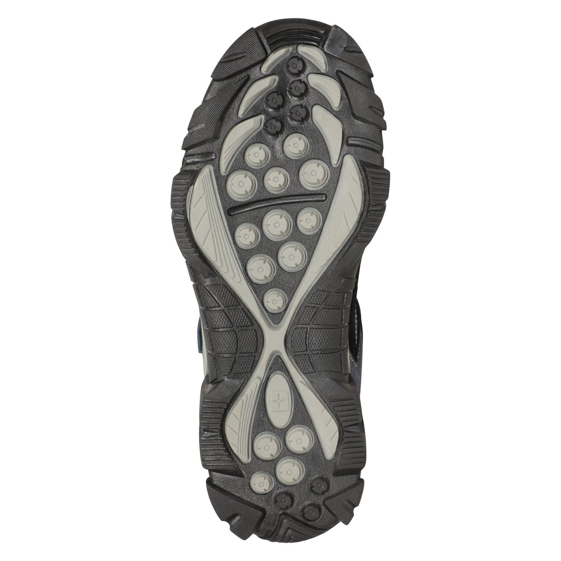 Navy - Side - Mountain Warehouse Childrens-Kids Trailblaze Suede Hiking Shoes