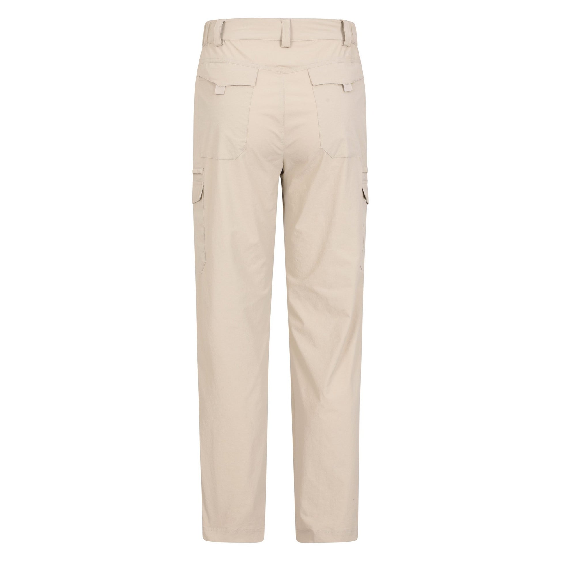 Beige - Back - Mountain Warehouse Mens Oak Ripstop Trousers