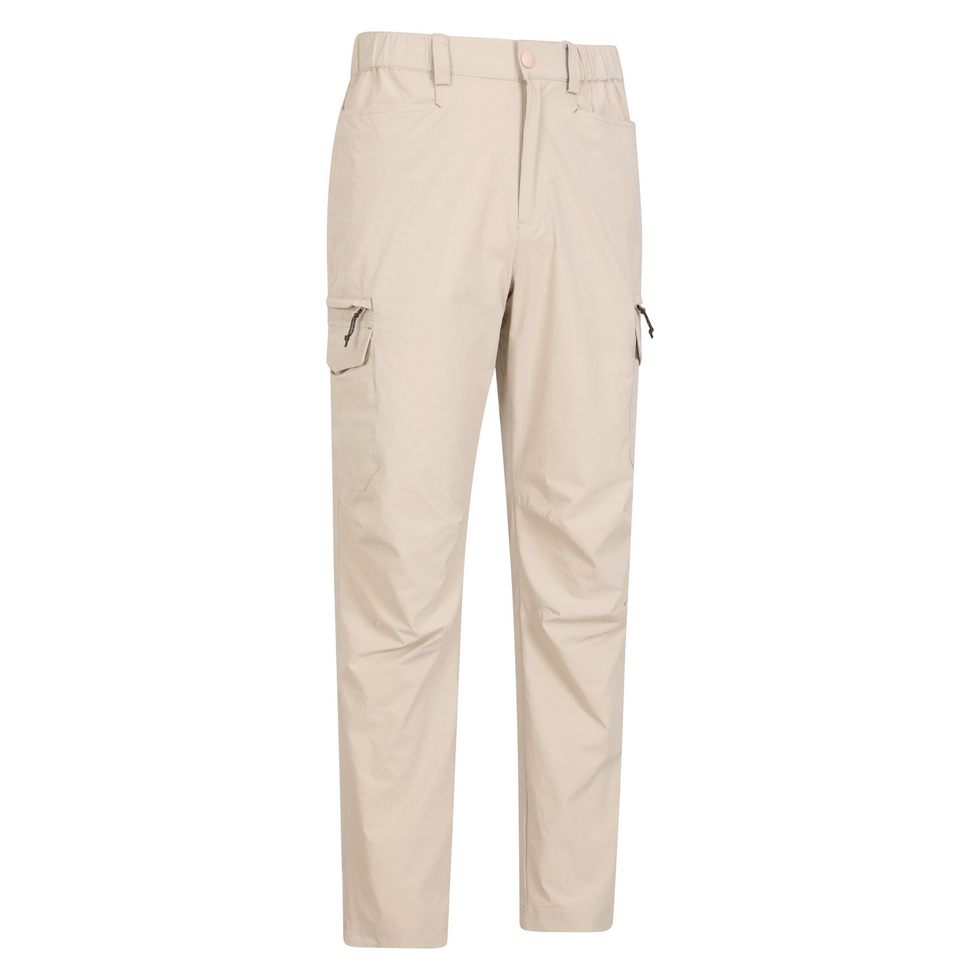 Beige - Side - Mountain Warehouse Mens Oak Ripstop Trousers