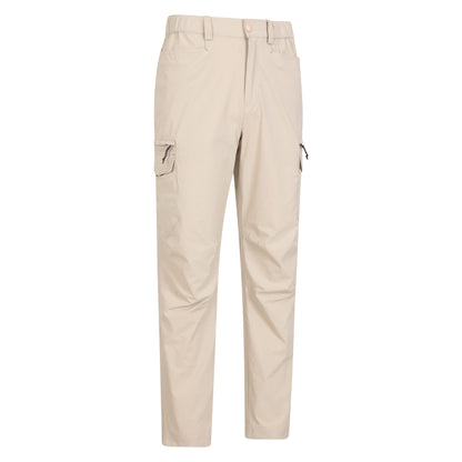 Beige - Side - Mountain Warehouse Mens Oak Ripstop Trousers