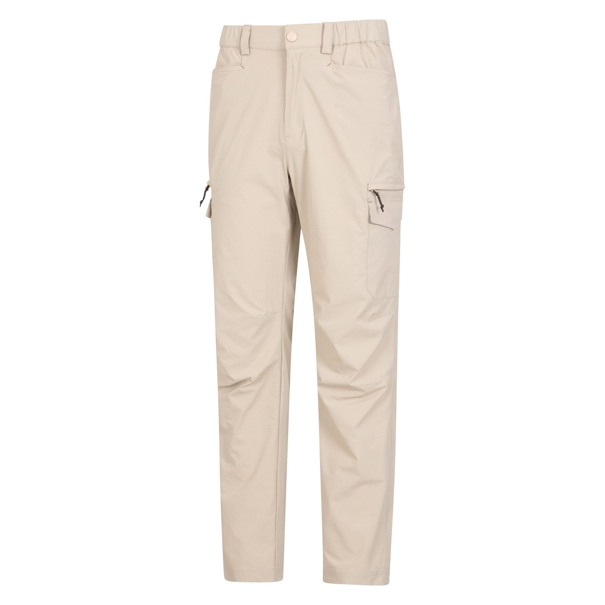 Beige - Lifestyle - Mountain Warehouse Mens Oak Ripstop Trousers