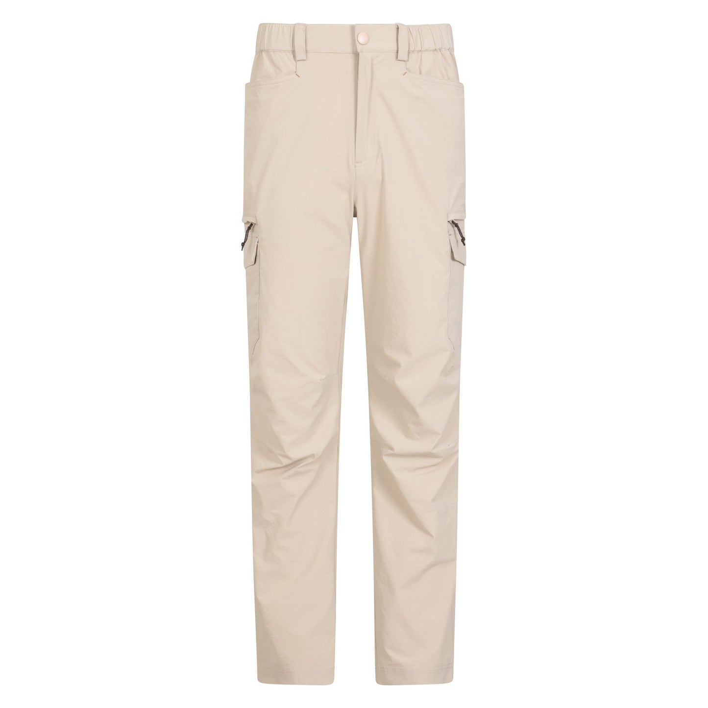 Beige - Front - Mountain Warehouse Mens Oak Ripstop Trousers