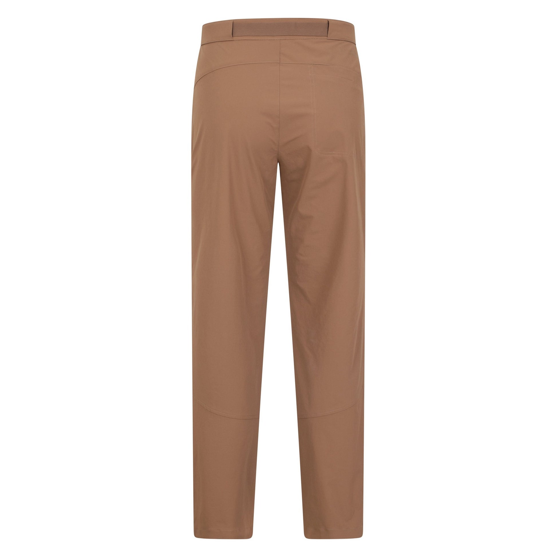 Beige - Back - Mountain Warehouse Mens Grassland Belted Trousers