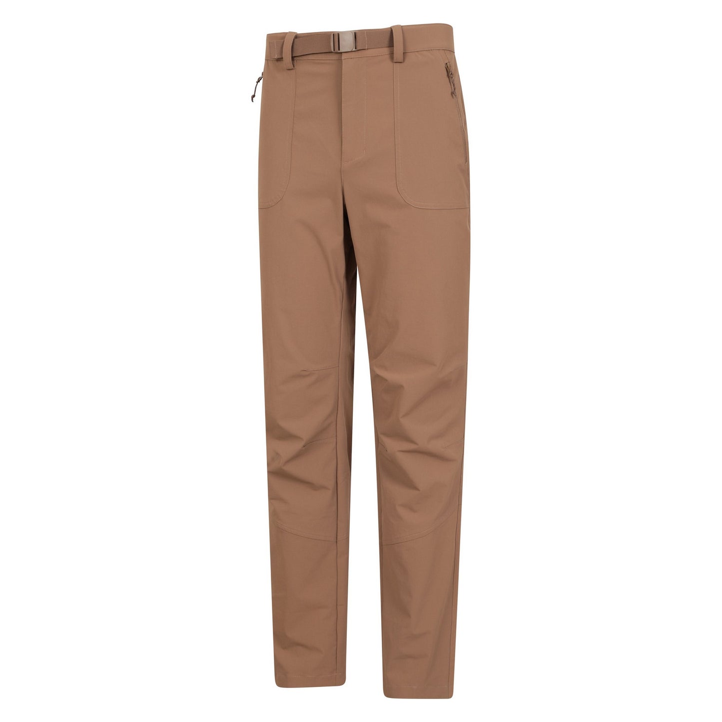 Beige - Lifestyle - Mountain Warehouse Mens Grassland Belted Trousers