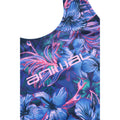 Blue - Back - Animal Girls Vacation One Piece Swimsuit