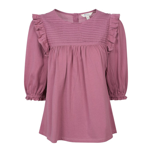 Pink - Front - Mountain Warehouse Womens-Ladies Crete Top