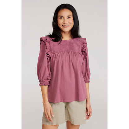Pink - Front - Mountain Warehouse Womens-Ladies Crete Top