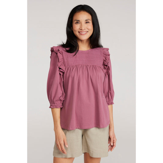 Pink - Front - Mountain Warehouse Womens-Ladies Crete Top
