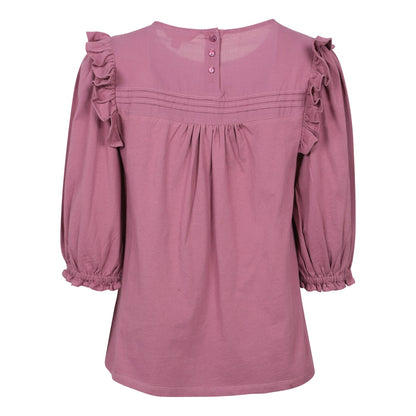 Pink - Back - Mountain Warehouse Womens-Ladies Crete Top