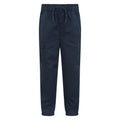 Navy - Front - Mountain Warehouse Childrens-Kids Reinforced Knee Trousers