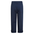 Navy - Back - Mountain Warehouse Childrens-Kids Shore Capri Trousers