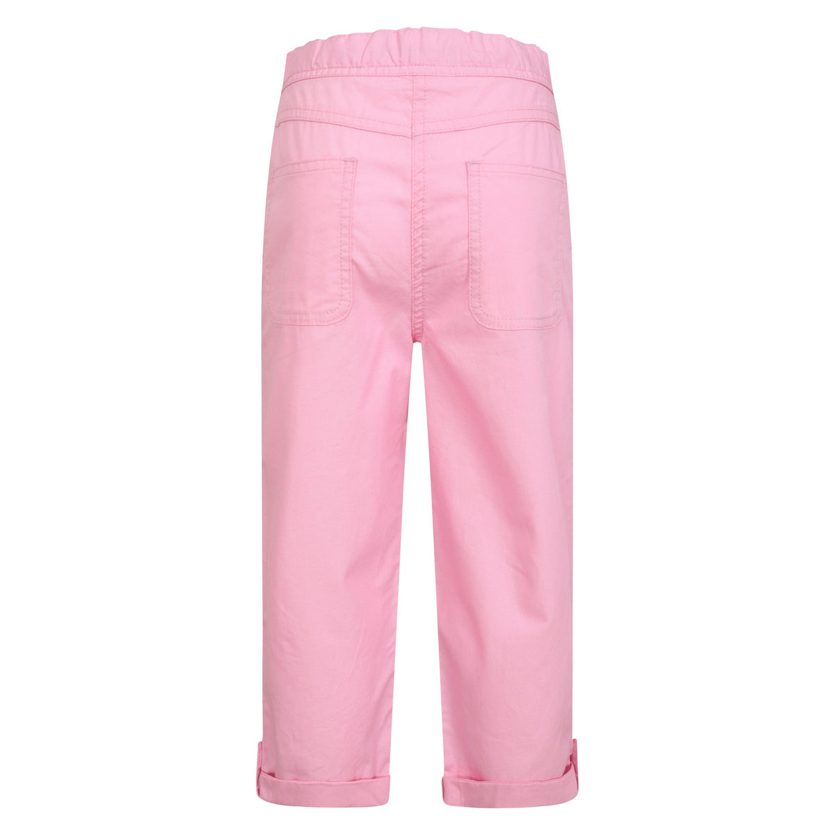 Pink - Back - Mountain Warehouse Childrens-Kids Shore Capri Trousers