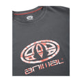 Charcoal - Lifestyle - Animal Mens Jacob Organic T-Shirt