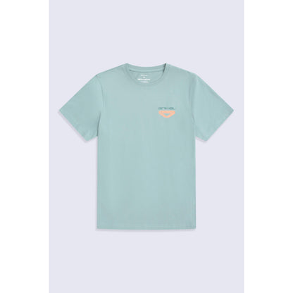 Bright Blue - Front - Animal Mens Jacob Organic T-Shirt