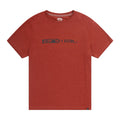 Dark Red - Front - Animal Mens Jacob Organic T-Shirt