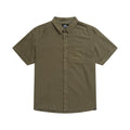 Dark Green - Front - Animal Mens Bayside Organic Shirt